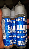BANG BANG HAND SANITIZER - Bang Bang Vapors, LLC