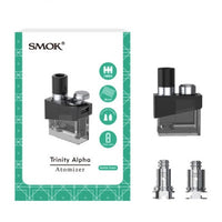 SMOK TRINITY ALPHA ATOMIZER (POD W/2 COILS) - Bang Bang Vapors, LLC