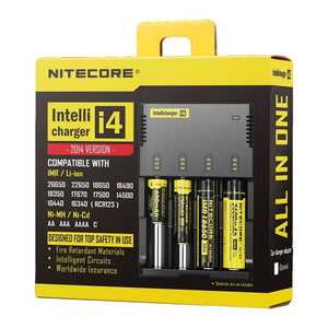Nitecore Intellicharger i4 Smart Battery Charger - Bang Bang Vapors, LLC